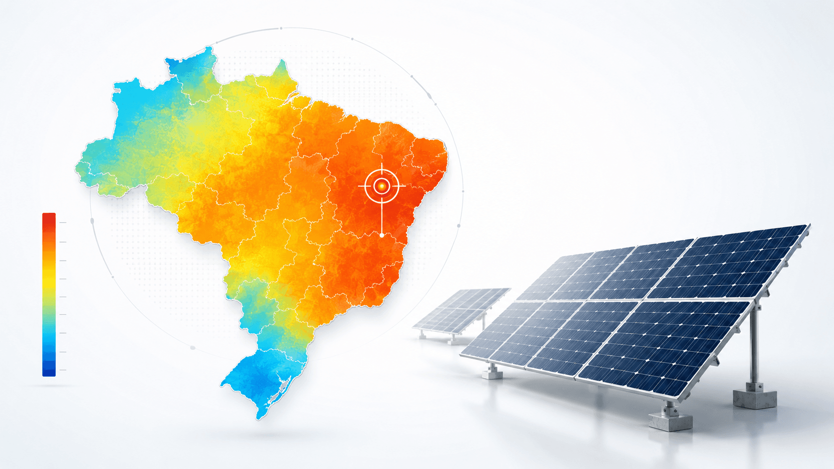 Irradiação correta no cálculo solar: por que importa