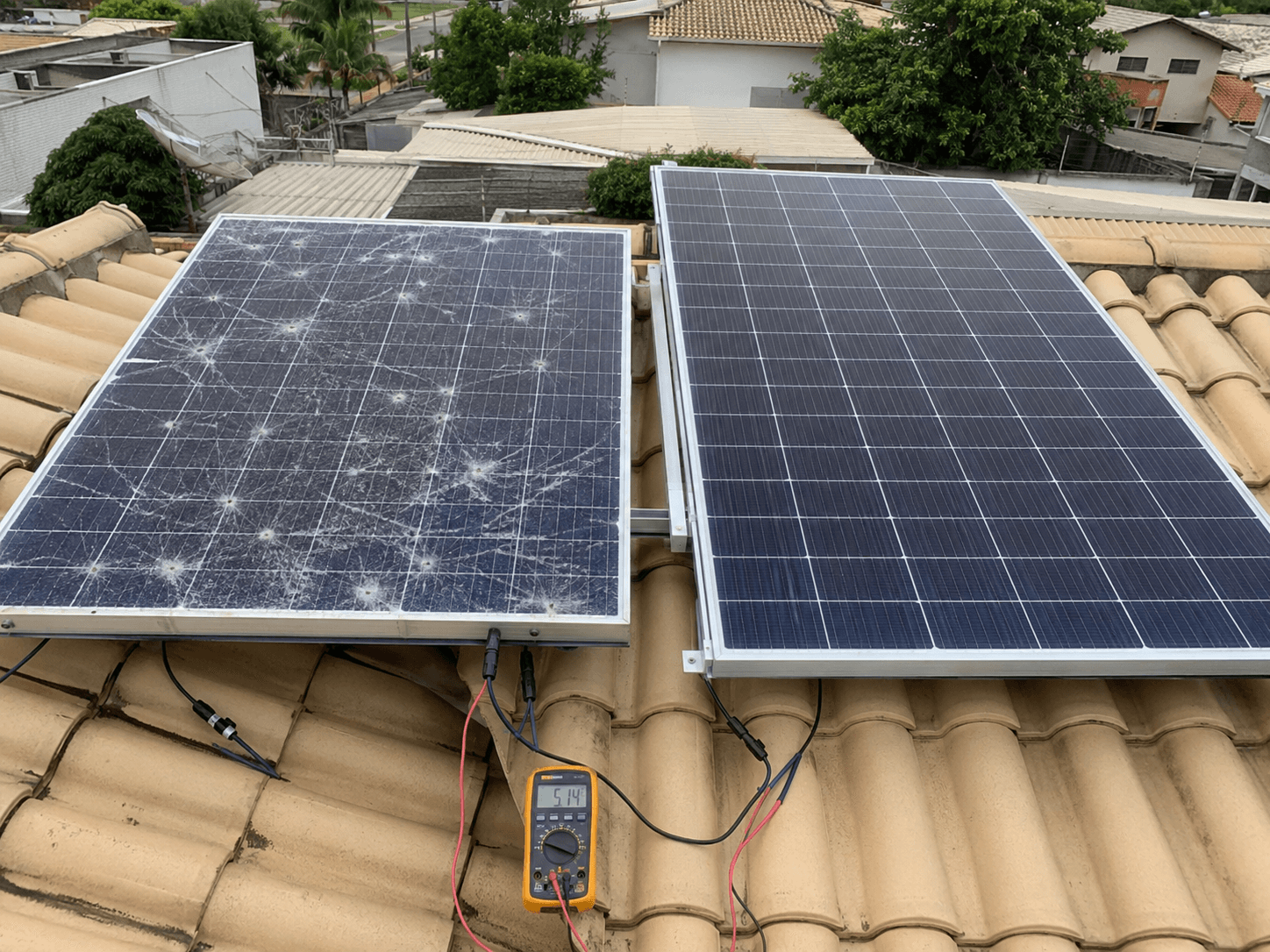 Como trocar painéis antigos por novos no sistema solar